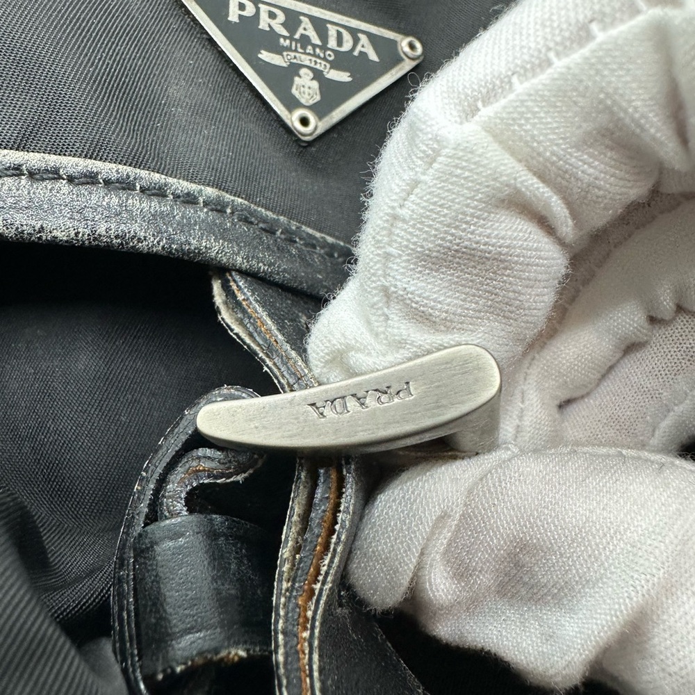 Prada Black Nylon Crossbody Messenger Bag - Picture 3 of 9